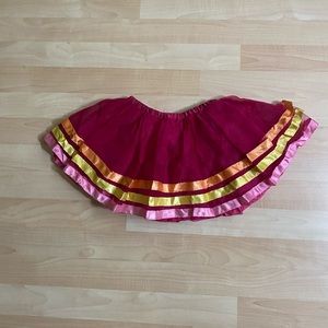 Gymboree Girls Fuchsia Tulle Tutu Skirt 4T-5T